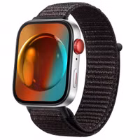 imoshion Nylon bandje voor de Huawei Watch Fit 4 / 4 Pro - Zwart