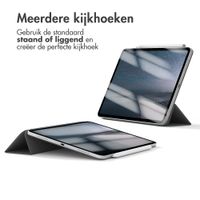 imoshion Magnetic Bookcase iPad Air 11 inch (2024) M2 / Air 5 (2022) / Air 4 (2020) - Zwart