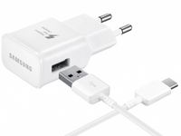 Samsung Fast Charging Adapter 15W + USB-C naar USB-kabel - Wit