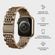 Burga Stalen bandje Apple Watch Series 1 t/m 9 / SE (38/40/41 mm) | Series 10 (42 mm) - Chic Royal - Goud