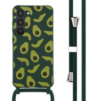 imoshion Siliconen design hoesje met koord Samsung Galaxy S23 - Avocado Green