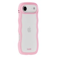 Holdit Wavy Case Apple iPhone Air - Transparent / Pink