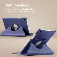 imoshion 360° draaibare Bookcase Samsung Galaxy Tab A9 8.7 inch - Donkerblauw