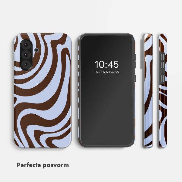 Selencia Vivid Backcover Samsung Galaxy A36 / A56 - Dream Swirl Chocolate