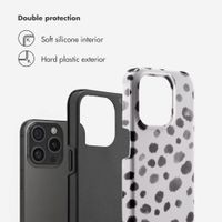 Selencia Vivid Back Cover Apple iPhone 15 Pro - Trendy Leopard
