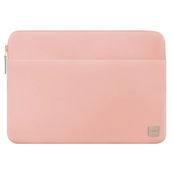 Uniq Vienna Laptop hoes 14 inch - Gerecyclede laptopsleeve - Peach Pink