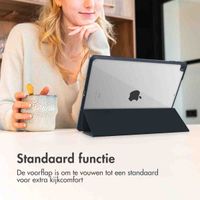 imoshion Trifold Hardcase Bookcase Apple iPad Pro 12.9 (2018/2020/2021/2022) - Donkerblauw