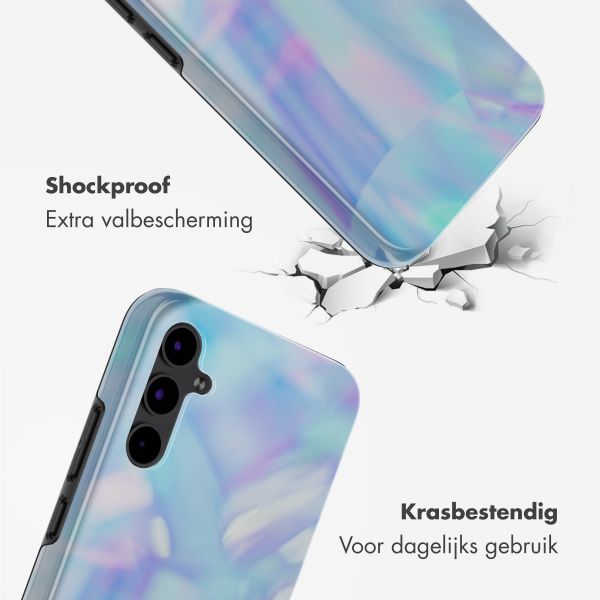 Selencia Vivid Backcover Samsung Galaxy A34 (5G) - Holographic Blue Dream