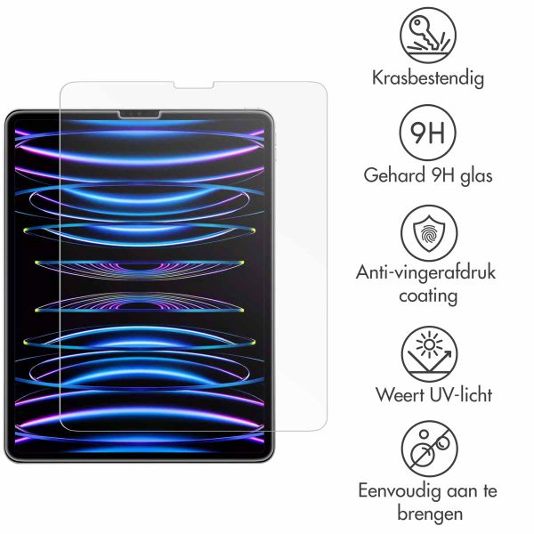 imoshion Gehard glas screenprotector iPad Pro 12.9 (2018-2022) - Transparant