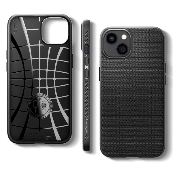 Spigen Liquid Air™ Backcover iPhone 13 Mini  -Zwart