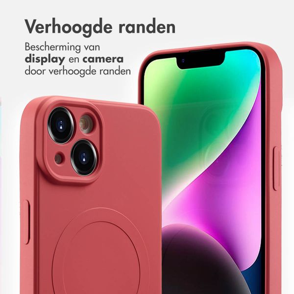 imoshion Color Backcover met MagSafe Apple iPhone 14 - Dusty Rose
