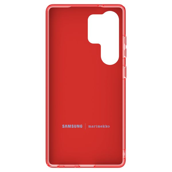 Samsung Unikko Hybrid Case Marimekko Samsung Galaxy S25 Ultra - Rood