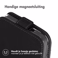 Accezz Flipcase Samsung Galaxy S26 Ultra - Zwart
