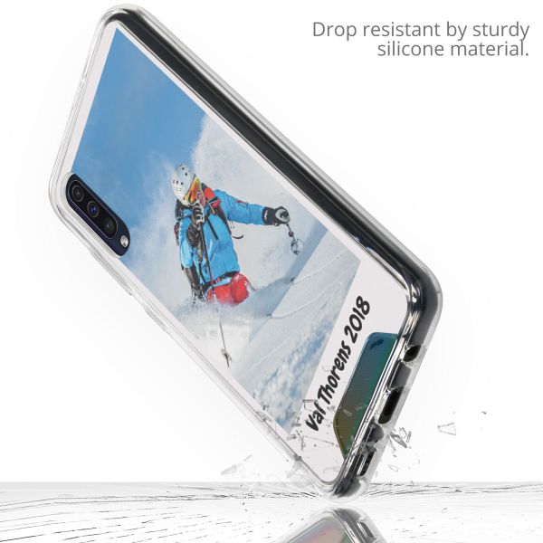 Ontwerp je eigen Samsung Galaxy A50 Xtreme Hardcase Hoesje - Transparant