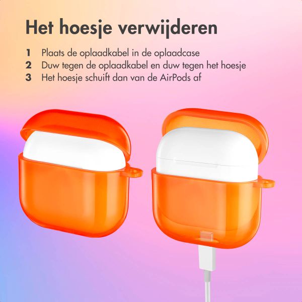 imoshion Neon Case Apple AirPods 4 - Oranje