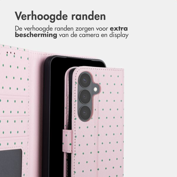 imoshion Design Bookcase Samsung Galaxy S26 - Happy Dots