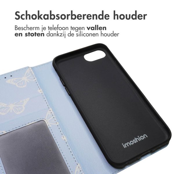 imoshion Design Bookcase Apple iPhone SE (2022 / 2020) / 8 / 7 / 6(s) - Butterfly