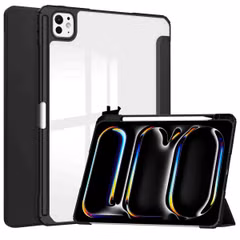 imoshion Trifold Hardcase Bookcase Apple iPad Pro 11 (2024) M4 - Zwart