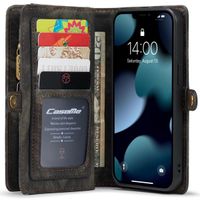 CaseMe Luxe Lederen 2 in 1 Portemonnee Bookcase iPhone 13 Mini