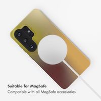Selencia Vivid Back Cover with MagSafe Samsung Galaxy S26 Ultra - Gradient Olive Dust