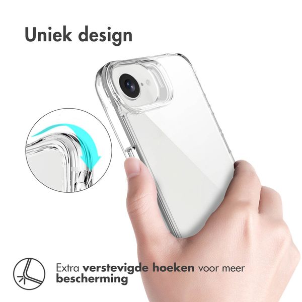 imoshion Rugged Air Case Apple iPhone 17e / 16e - Transparant