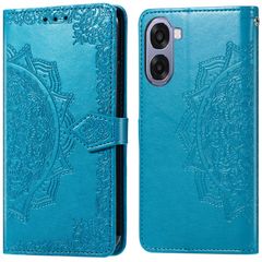 imoshion Mandala Bookcase Oppo A6x (4G/5G) - Turquoise