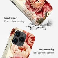 Selencia Vivid Backcover Apple iPhone 15 Pro - Vintage Peony