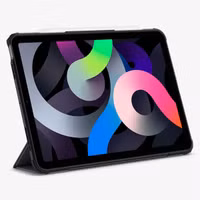 Spigen Ultra Hybrid Pro Bookcase iPad Air 11 inch (2024) M2 / Air 5 (2022) / Air 4 (2020) - Black