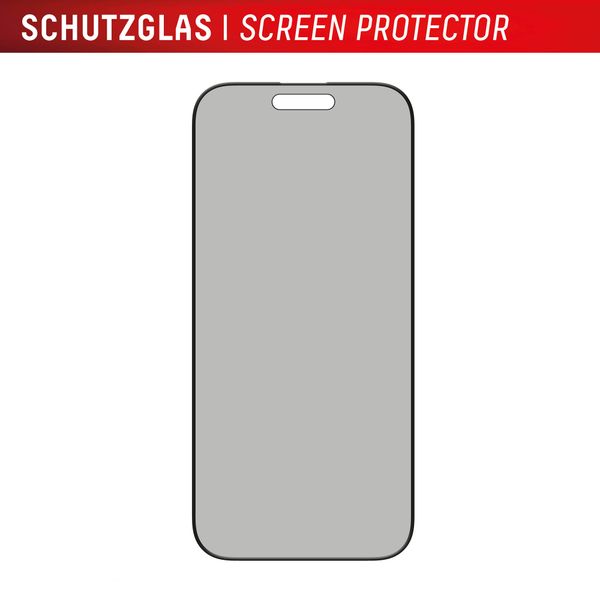 Displex Screenprotector Privacy Glass Full Cover Apple iPhone 16 Pro Max