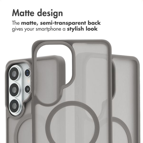 imoshion Colour Guard Back Cover with MagSafe Samsung Galaxy S26 Ultra - Grey