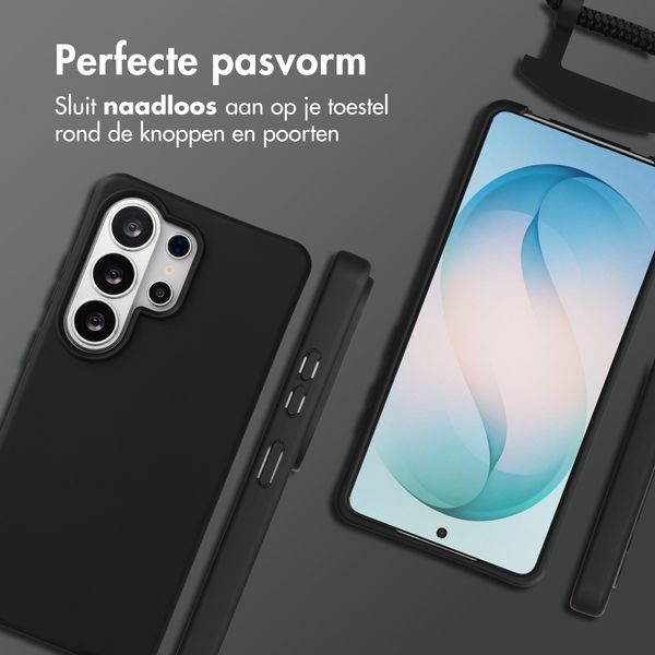 imoshion Color Backcover met afneembaar koord met MagSafe Samsung Galaxy S26 Ultra - Zwart