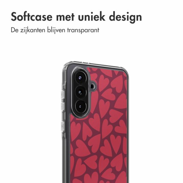 imoshion Design hoesje Samsung Galaxy A56 - Hearty Coral Dust