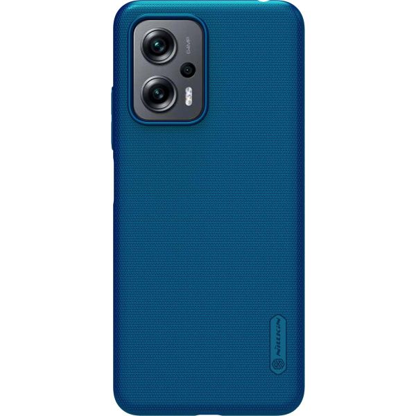 Nillkin Super Frosted Shield Case Xiaomi Redmi Note 11 Pro - Blauw