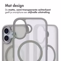 imoshion Color Guard Backcover met MagSafe Apple iPhone 17 - Grijs
