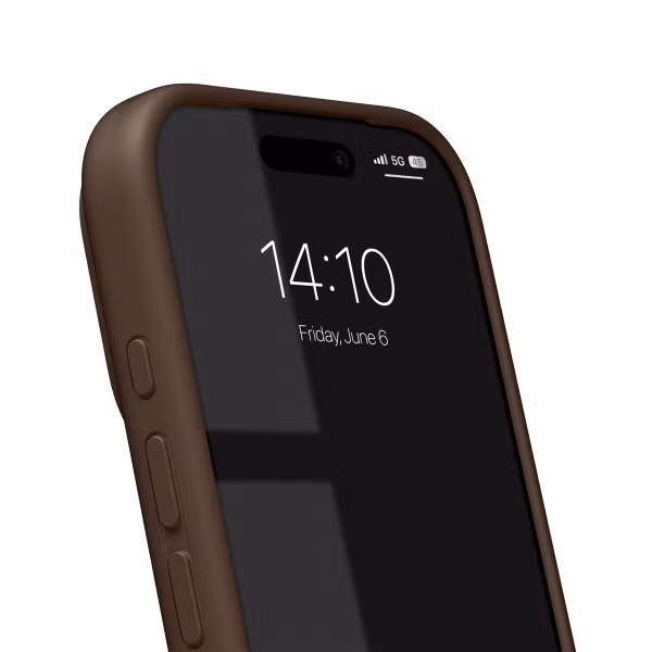 iDeal of Sweden Silicone Case met MagSafe Apple iPhone 17 Pro - Mocha Mousse