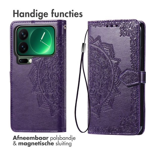 imoshion Mandala Bookcase Xiaomi 17 Pro Max - Paars