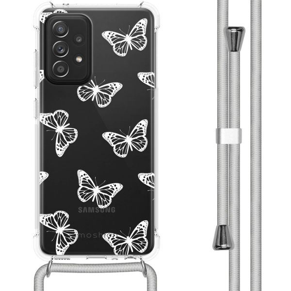 imoshion Design hoesje met koord Samsung Galaxy A52(s) (5G/4G) - Butterfly