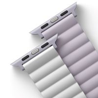 Uniq Revix dubbelzijdig bandje Apple Watch Series 1 t/m 11 / SE / Ultra (44/45/46/49 mm) - Lilac / White
