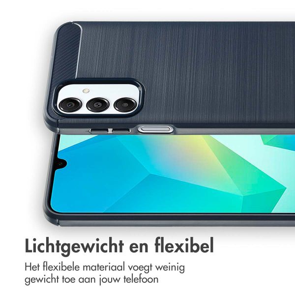 imoshion Brushed Backcover Samsung Galaxy A16 - Donkerblauw