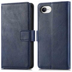 imoshion Luxury Bookcase Apple iPhone 17e / 16e - Dark Blue