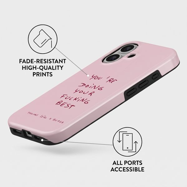 Burga Tough Case with MagSafe Apple iPhone 16 - Your Best
