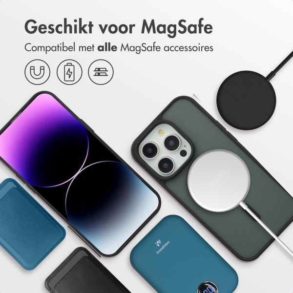 imoshion Color Guard Backcover met MagSafe iPhone 14 Pro - Zwart