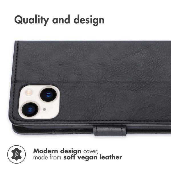 imoshion Luxury Bookcase Apple iPhone 15 Plus - Black