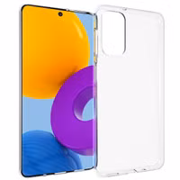 Accezz Clear Backcover Samsung Galaxy M52 - Transparant