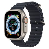 Apple Verlengstuk voor Ocean-bandje Apple Watch Series 1 t/m 11 / SE / Ultra (44/45/46/49 mm) - Maat XL - Midnight