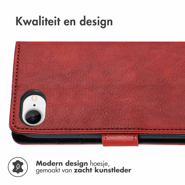 imoshion Luxe Bookcase Apple iPhone 16e - Rood