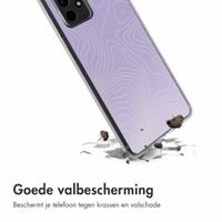 imoshion Design hoesje Samsung Galaxy A52(s) (5G/4G) - Topo Lilac