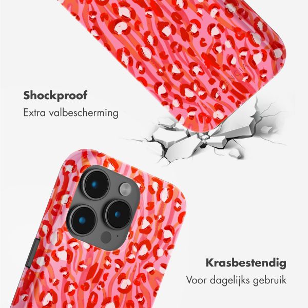 Selencia Vivid Tough Backcover met MagSafe Apple iPhone 15 Pro - Wild Spots Lipstick