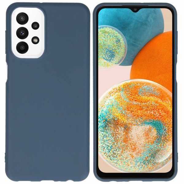 imoshion Color Backcover Samsung Galaxy A23 (5G) - Donkerblauw