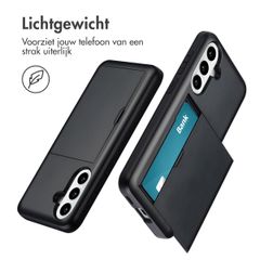 imoshion Backcover met pasjeshouder Samsung Galaxy A36 / A56 - Zwart